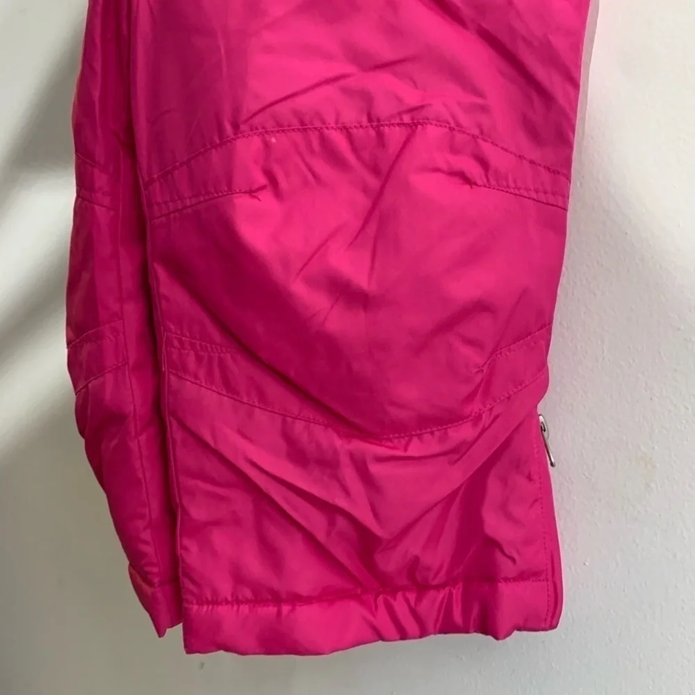 Faded glory 2T hot pink girls overall snowsuit winter outerwear Miami pink